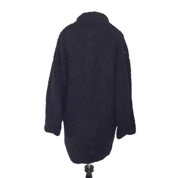 IRO Balding Shaggy Knit Zip Up Jacket Coat Size 38/6 - Picture 5 of 7